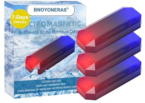 Elektromagnetische molekulare Interferenz Frostschutzmittel Schneeräumungswerkzeug, Tragbarer Autoentfroster Frostschutz, Antifreeze Electromagnetic Car Snow Removal Device, Auto Zubehör (Stil 3)