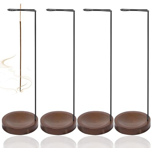 4 Stück Räucherstäbchen Halter, Halter für Räucherstäbchen Incense Holder Räucherstäbchenhalter für Yoga Deko, Meditation, Home Deko, Aromatherapie, Büro, Schlafzimmer