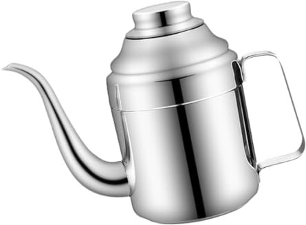 Hoement Öl-vorratsflasche Mit Ausgießer Auslaufsichere Ölflasche Aus Edelstahl Koch-gewürzflasche Für Küche Leicht Und Robust