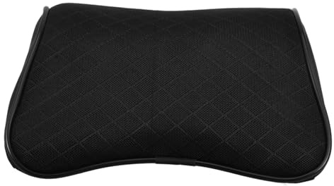 OUNONA Reposacabezas Cojín Lumbar para Coche Almohada Cabeza del Coche Soporte Cuello al Conducir Accesorio | Poliéster y Algodón, Diseño Transpirable y Cómodo, Efecto Decorativo, para Asiento del Vehículo