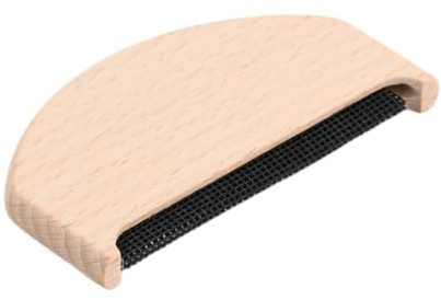 Pettine Levapelucchi in Legno di Faggio Naturale - Pettine Leva Pelucchi Maglioni, Cashmere Comb per Tessuti Delicati e Manutenzione Abbigliamento