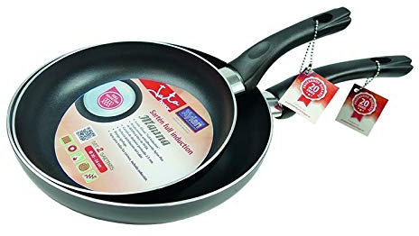 SET 2 SARTENES ALUMINIO PRENSADO MAUNA 20/24 - JATA HOGAR SET S1 2024