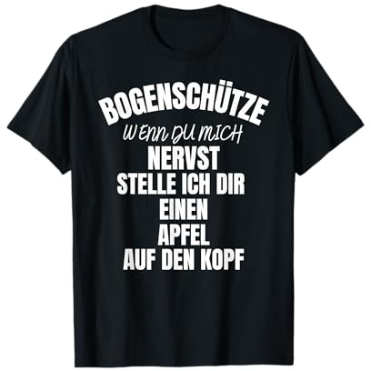 Bogenschießen Bogensport Pfeil und Bogen Schützenverein T-Shirt