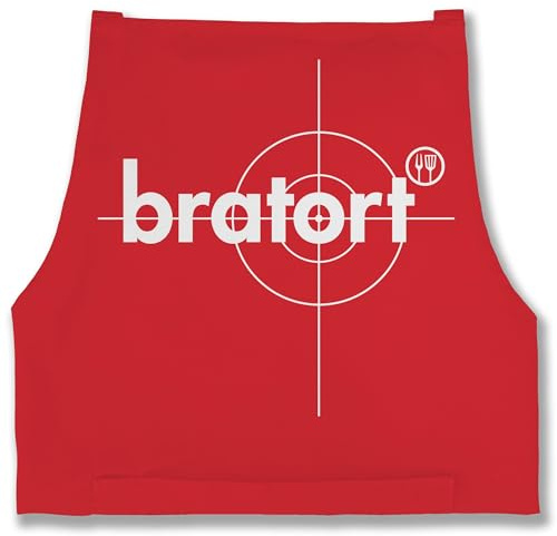 Shirtracer - Schürze - Grillschürze - Erwachsene - Bratort Grill Geschenk I Grillmeister I Grill Fans