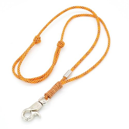 KENSONS for dogs PFEIFENBAND | Herbst | verstellbar | Umhängeband mit kleinem Karabiner für Hundepfeife oder Schlüssel | Schlüsselband | Keychain | handgefertigt