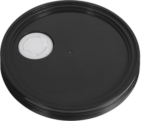 Gatuida Plastikfassdeckel Für Ölfass Dichtungsdeckel Für Farbtonnen Und Eimer Leicht Langlebig Und Installieren Schützt Inhalte Vor Leckagen Und Schmutz