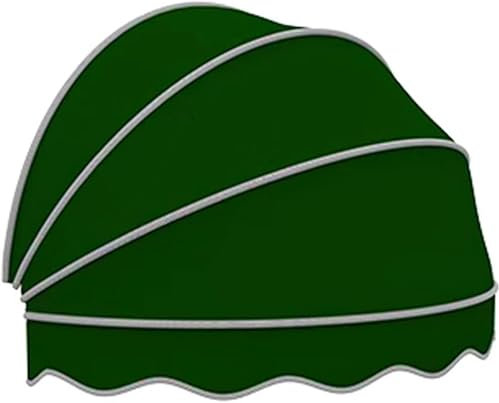 HOTAPEPU Tenda Cappottina da Sole per Esterno,Pieghevole Tettoia per Porta a Cupola,Tenda da Sole per Finestra/Ingresso con Protezione UV,Frangivista per Balcone,con Raccordi