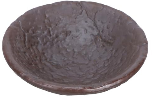 Yardwe Vaso Cinese in Ceramica Piccolo Contenitore Rotondo per Fiori Stile Zen per Casa Ufficio Giardino Decorazione