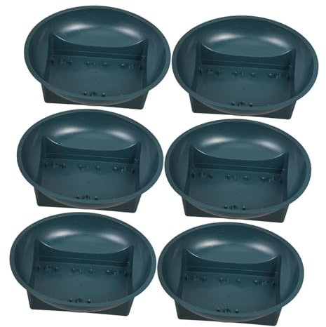 ROMISBABA 6pièces Pots De Remplaçables pour Arrangements Floraux Supports De Plantes pour Cimetière Décorations De Memoriaux Idéaux pour Fraîches Ou Artificielles