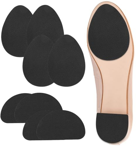XPEX 8 Piezas De Protectores Antideslizantes Autoadhesivos Para Suelas De Zapatos Reutilizables - Suela Protectora Pegatinas Para Mujeres y Hombres