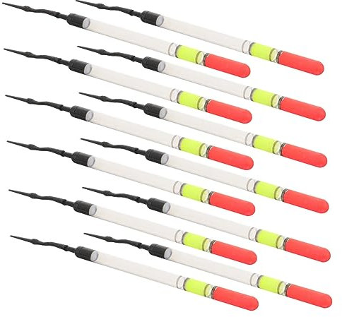 DECOMELODY 1bag Fishing Float Fishing Line Float High Buoyancy Hollow Tube for Easy Observation for Lure Indication