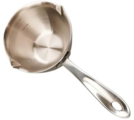 MAGICLULU Olla Inoxidable Recipiente para Derretir Utensilios De Cocina De Alta Resistencia