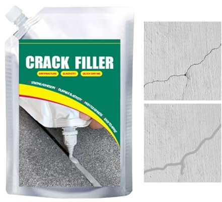 Celuicion Reparaturspachtel für Beton – Dichtkleber 500 ml für Fliesen und Böden | widerstandsfähiger Klebstoff, schnell trocknend, auslaufsicher, Küche, Bad, Garage
