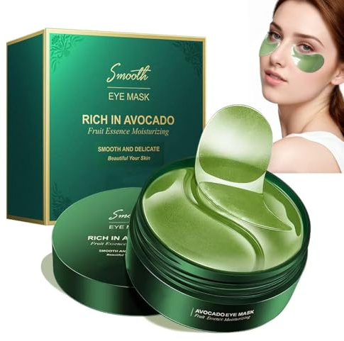 Patch Occhi,60 Pezzi Patch Occhi Al Collagene,Masque Anti-âGe,Maschera Idratante Anti Rughe,Occhiaie E Borse,Effetto Rinfrescante Anti-Età,Adatto Per Rughe,Linee Sottili,Occhiaie