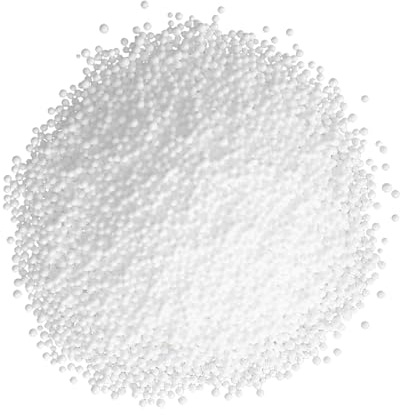Toyvian Bolitas de Espuma de Poliestireno 3-5 MM Relleno para Sillones y Cojines Pack 300 G para Manualidades Juguetes y Relleno de Sofá Cuentas Redondas para Bricolaje y