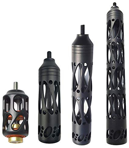 ZSHJG Upgrade Stoßdämpfer für Bogenschießen Compoundbogenlegierung Stabilisator Bogen Vibration Schock Absorber Dämpfer Stabilisator für Verbundbogen Vibrationsdämpfer Zubehör
