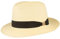Strohhut Bogarthut | Sommerhut | Sonnenhut – aus 100% Papier – knautschbar mit Garnitur – Besonders Leicht, Flexibel, Hautfreundlich & Bequem (Natur, L)