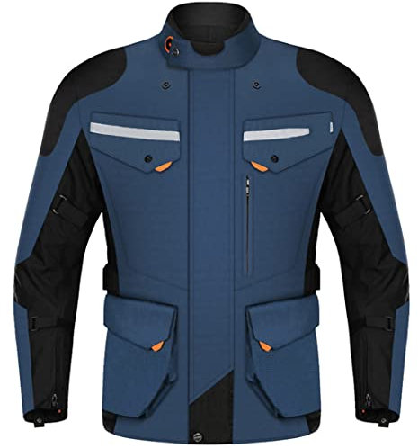 Hcclijo Motocross Jacke Wasserdicht Motorrad Jacke Anzug Motorrad Reitjacke Verschleißfest Motorrad Schutz