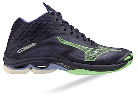 Mizuno Lightning Z7 Mid Homme Chaussures de Volley-Ball Bleu Bleu