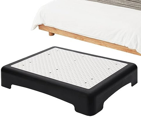 Sgabello Per La Mobilità - Sgabello Portatile Per La Mobilità Mezzo Gradino Per Anziani | Piattaforma Gradino Per Disabili In Plastica Antiscivolo Per Auto, Porta E Scale Interne Ed Esterne