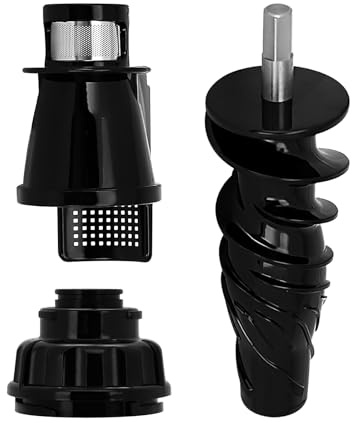 Ome-ga Entsafter Ersatzteile, Ome-ga Entsafter Bildschirm & Entsafter Endkappe & 8006 Entsafter Schnecke Ersatzteile kompatibel mit NC900HDC, NC900HDS, NC800HDS, NC800HDR, 8006, 8005, 8004, 8003