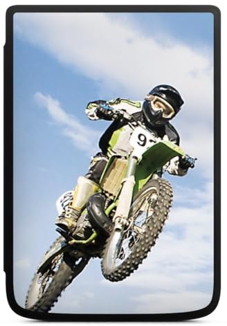 DeinDesign Coque pour liseuse Compatible avec Vivlio Touch HD Plus Etui pour liseuse Protection pour liseuse Moto Sport Automobile