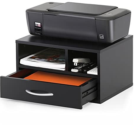 DDKYHU Druckertisch, Schreibtisch, Druckerregal, Druckerständer, Schublade, Desktop, A3/A4-Papieraufbewahrungsregal, Home, Hochleistungs-Faxregal, Druckerständer