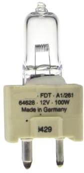 Daunin Chun 64628 12V100W GY9.5 Halogen lamp Photography Halogen Tungsten Bulb