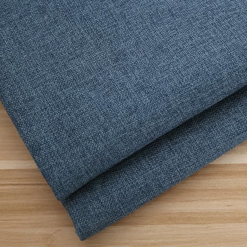 AQIGR Bezug-Bankkissen Sitzkissen mit Reißverschluss Bezug für Sitzbank Waschbar Abnehmbar, Eckbank Auflagen Hussen für Innen Outdoor Fensterbank Couch(Blau,160x55x8cm)