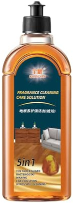 5-in-1 Floor Cleaner, Dual Action Stain and Odour Remover, Powerful Decontamination Cleaner, Hardwood Floor Polish and Restorer for Long Lasting Shine and Protection - Floor Cleaning (1)