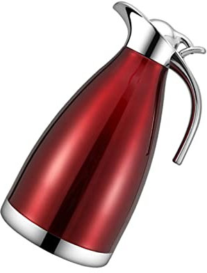 Warmhm Borraccia Termica in Acciaio Inossidabile Bottiglia Isolata Doppia Parete Per Casa Ufficio Viaggi Brocca Acqua Antigoccia Con Grande Capacità e Superficie Liscia