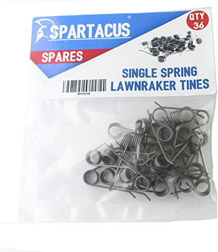 Spartacus 36 x Replacement Lawn Raker Scarifier Tines Tynes For Draper 45544