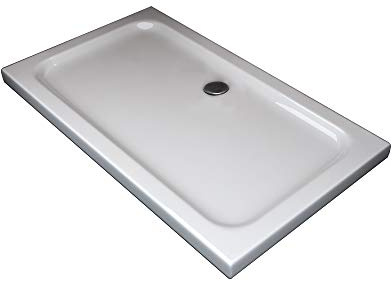 Piatto Doccia in Abs Acrilico Rinforzato Con Fibre Di Vetro e Resina Poliestere (70x120 rettangolare)