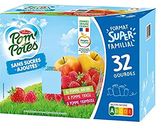 Materne Pom pentole senza zuccheri aggiunti, 32 x 90 g