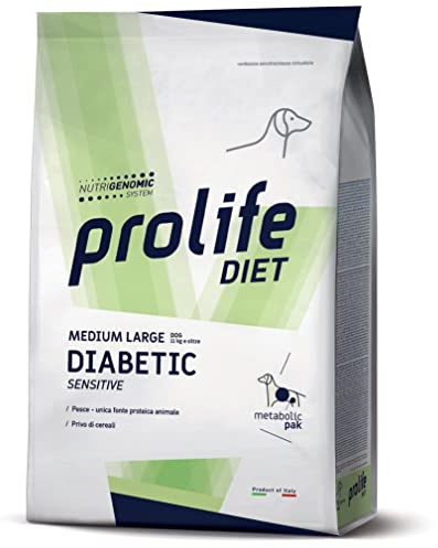 CROCCHETTE PROLIFE DIET DIABETIC MEDIUMLARGE DOG. 8KG