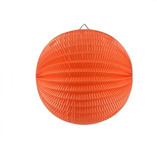 QXYOGO Lampions,Papierlampenschirm,Papierlaterne 20CM Akkordeon Plissee Papier Chinesische Laterne Wassermelone Laterne Hochzeit Party Festliche Geburtstag Duschen Hause Dekoration Lieferungen(B02)