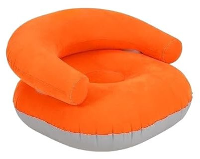 Utomhuscamping Lazy Man Uppblåsbar Fåtölj Lunchpaus Uppblåsbar Soffa Solstol Bärbar Uppblåsbar Soffa Stol Strandloungestol Uppblåsbar utomhussolstol Lämplig for camping och strand(B)