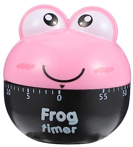 Cabilock Küchen Timer Cartoon Design Mechanische Eieruhr Froschform Für Backen Kochen Und Zeitmanagement Der Küche Spaß Für Erwachsene