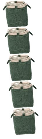 OKUMEYR 5pcs Decorative Teaware Storage Bag Portable Tea Set Bag Drawstring Rope