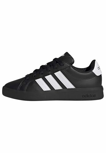 adidas Mixte Enfant Grand Court 3.0 Shoes Junior, FTWR White/Core Black/Core Black, 35 1/2 EU