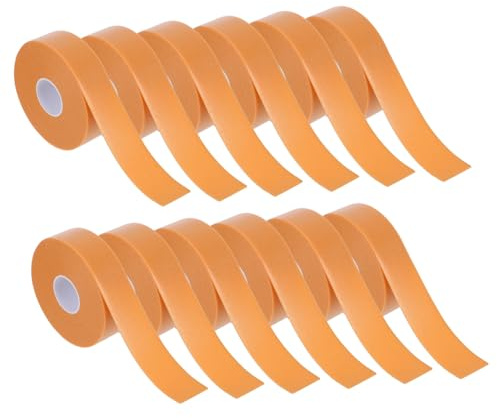 Selbstklebende aus Pe 2, 5cm X 5m 12 Rollen Fersenschützer | Beige, für Schuhe und Ferse, Atmungsaktiv und Saugfähig, Starke Haftung, für Alltag und Stehen