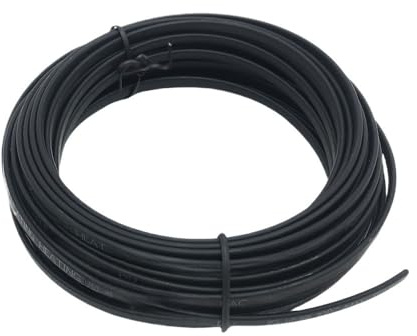 1 Stück 12 V Frostschutz-Verbindungskabel, selbstregulierendes Heizkabel, 1 Meter bis 2 Meter lang(Black,1 meters)