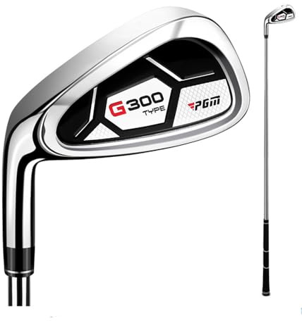 #5/#6/#7/#8/#9/#PW/#SW Ferri mazze da golf per allenamento a sinistra/destra mazza da golf in ferro cunei da golf ad alta elasticità Club per esercizi (sinistra, #9 (acciaio))
