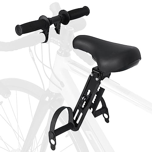 Mineup Siège de Vélo Monté à l'avant pour Avant Enfants, Siège de vélo pour Enfant avec Guidon, Sièges de vélo pour Enfants, Siege Velo Enfant Avant pour Enfants de 2 à 5 Ans, Jusqu'à 48 lbs