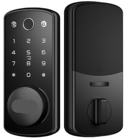 DIGNIFE Serratura intelligente, Serratura elettronica intelligente con password for porta in legno for interni, serratura elettronica for porta della camera da letto dell'ufficio