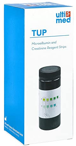 MICROALBUMIN Kreatin Urinteststreifen visuell 25 St