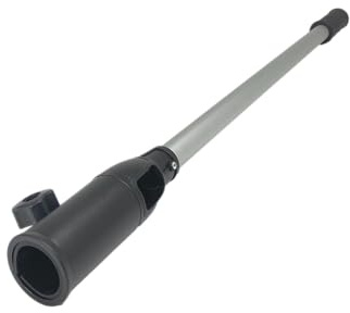 Pactrade Marine Boat Tiller Handle Extension Ergonomic Grip Anodized Aluminum Tubing Suitable for Outboard and Hand-Operated Universal Trolling Motor (Fixed Length 29)