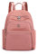 PORRASSO Zaino Donna Zainetto Moda Daypack Ragazza Borsa da Scuola Leggero Zaini Nylon Borsa per Scuola Lavoro Viaggio Rosa
