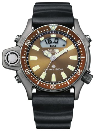Citizen Unisex Analogico Quarzo Orologio con Cinturino in JP2007-17Y Sportivo Professionale Diving