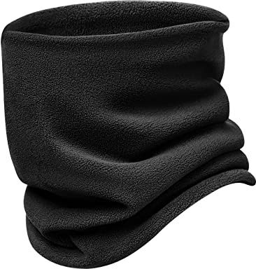 Oscenny Schlauchschal Halstuch,Doppelschichtiges,Winddicht,Sehr weiches,Elastisches Fleece für Winter,Kaltes Wetter,Skifahren, Radfahren,Motorrad